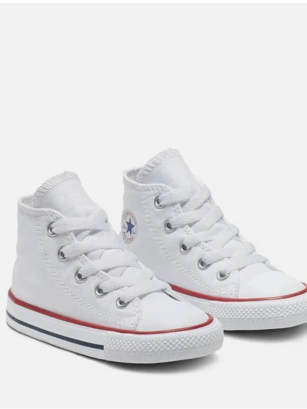 CONVERSE ALLSTAR HI OPTICAL WHITE CANVAS Toddler